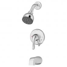 Symmons S-9602-PLR-1.5-TRM - Origins Single Handle 1-Spray Tub and Shower Faucet Trim in Polished Chrome - 1.5 GPM (Valve Not I