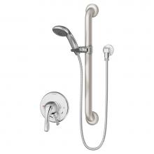 Symmons S-9603-PLR-1.5-TRM - Origins Single Handle 1-Spray Hand Shower Trim in Polished Chrome - 1.5 GPM (Valve Not Included)