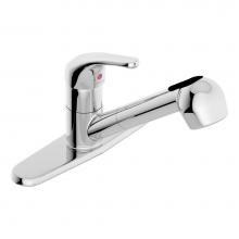 Symmons SK-6600-1.5 - Unity Single-Handle Pull-Out Kitchen Faucet in Polished Chrome (1.5 GPM)