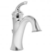 Symmons SLS-5512-1.5 - Elm Single Hole Single-Handle Bathroom Faucet with Drain Assembly in Polished Chrome (1.5 GPM)