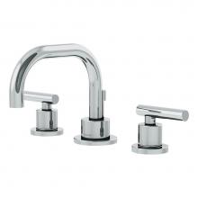 Symmons SLW-3522-1.5 - Dia Widespread 2-Handle Bathroom Faucet with Drain Assembly in Polished Chrome (1.5 GPM)
