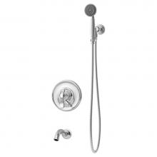 Symmons S-5104-1.5-TRM - Winslet Single Handle 1-Spray Tub and Hand Shower Trim in Polished Chrome - 1.5 GPM (Valve Not Inc