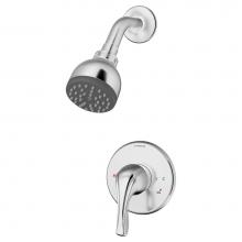 Symmons 9601-PLR-B-1.5-TRM - Origins Single Handle 1-Spray Shower Trim with Solid Brass Escutcheon in Polished Chrome - 1.5 GPM