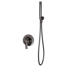 Symmons 5303-BLK-1.5-TRM - Museo Single Handle 2-Spray Hand Shower Trim in Polished Chrome - 1.5 GPM (Valve Not Included)