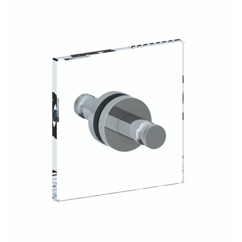 Sutton double shower door knob/ glass mount hook