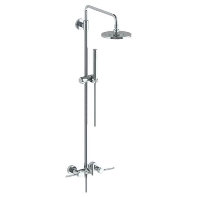 Wall Mounted Exposed Shower with Hand Shower