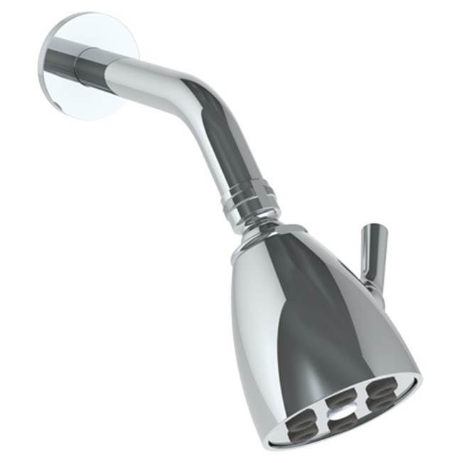 Wall Mounted Showerhead, 2 3/4''dia, with 6'' Arm and Flange