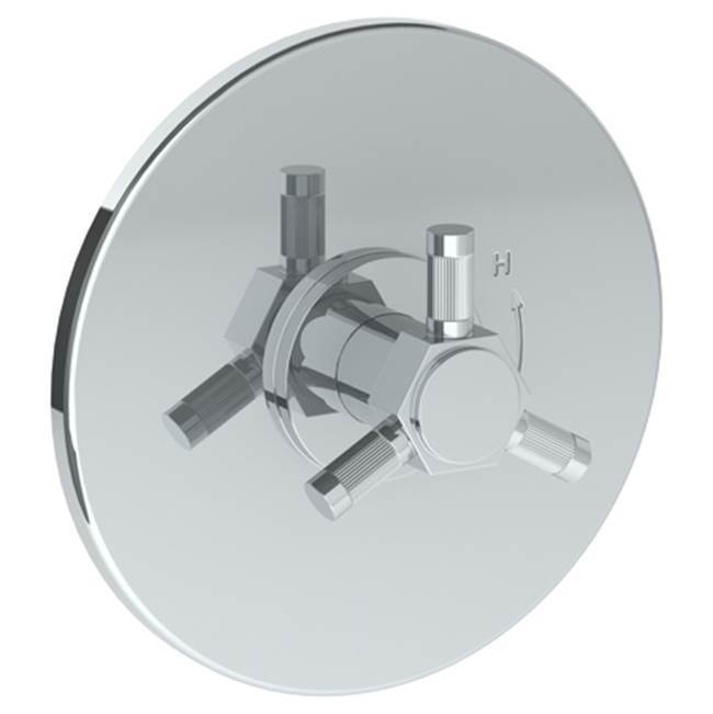 Wall Mounted Pressure Balance Shower Trim, 7'' dia.