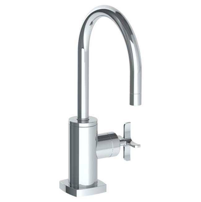 Deck Mounted 1 Hole Bar Faucet.Does not control volume.