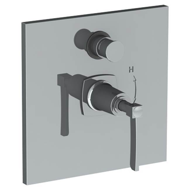 Wall Mounted Pressure Balance Shower Trim with Diverter, 7''