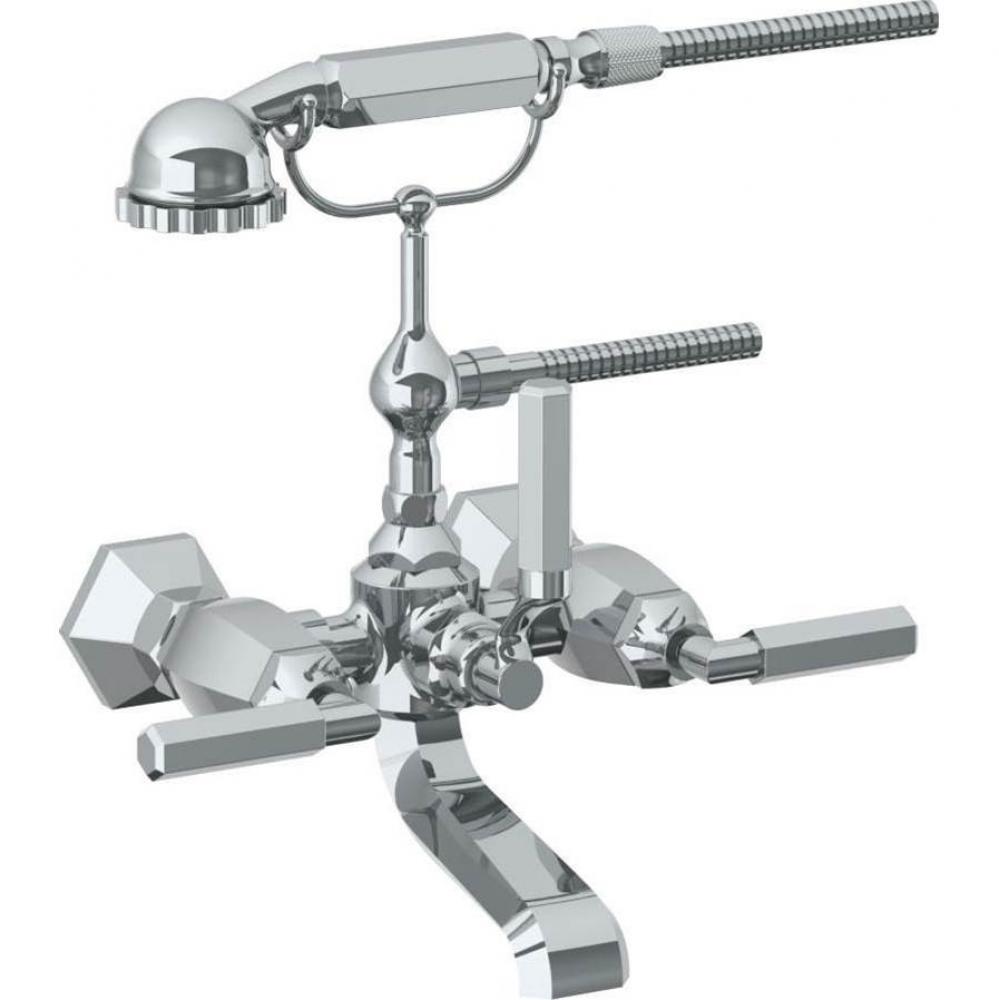 Wall Mounted Exposed Bath Set with Hand Shower