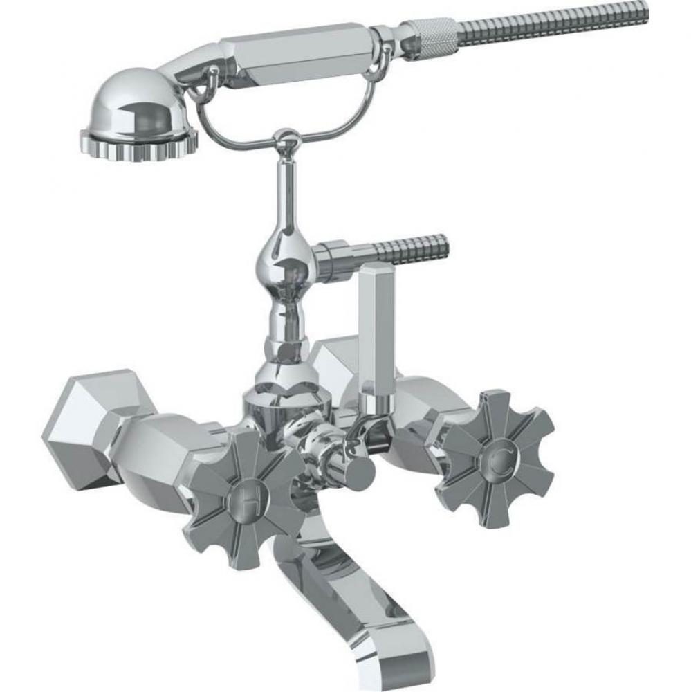 Wall Mounted Exposed Bath Set with Hand Shower