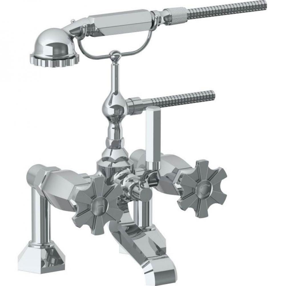 Deck Mounted Exposed Bath Set with Hand Shower