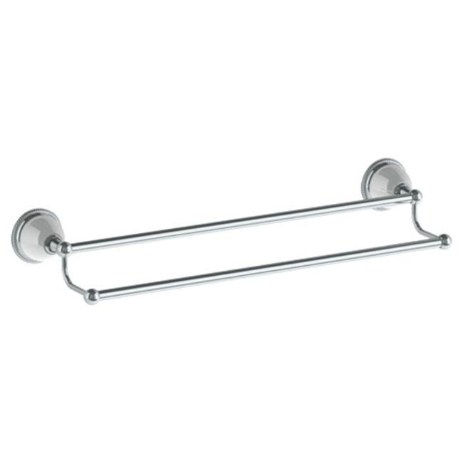 Wall Mounted Double Towel Bar, 24''