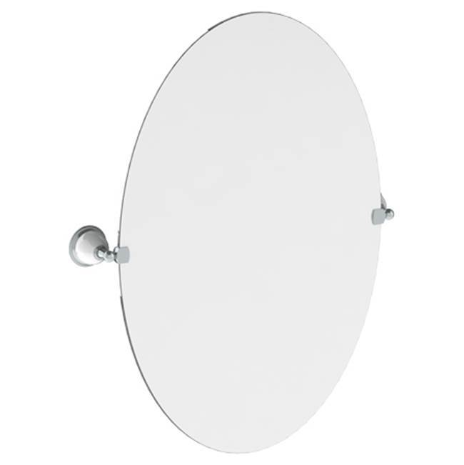 Wall Mounted 24'' x 36'' Oval Pivot Mirror