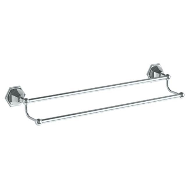 Wall Mounted Double Towel Bar, 24''