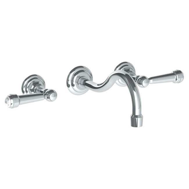 Wall Mounted 3 Hole Lavatory Set with 8 3/4'' CTC Spout
