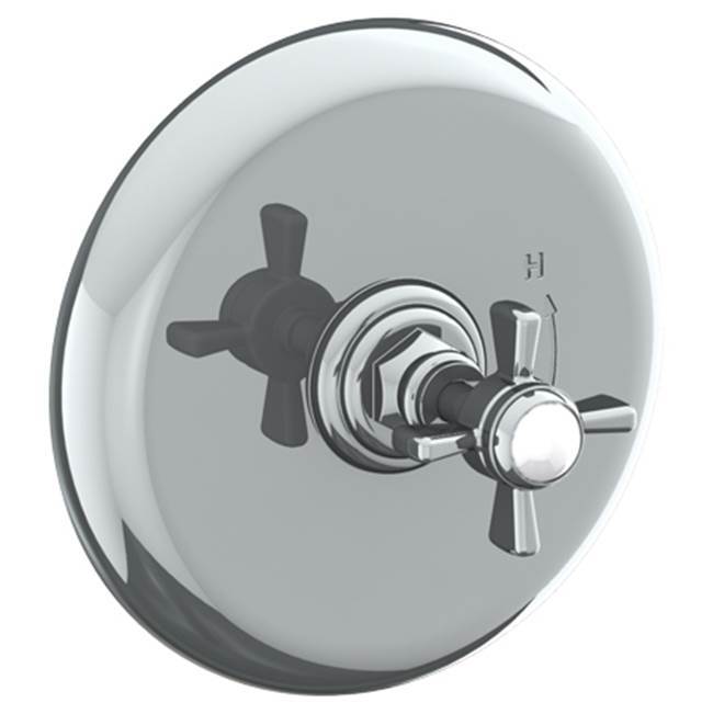 Wall Mounted Pressure Balance Shower Trim, 7'' dia.