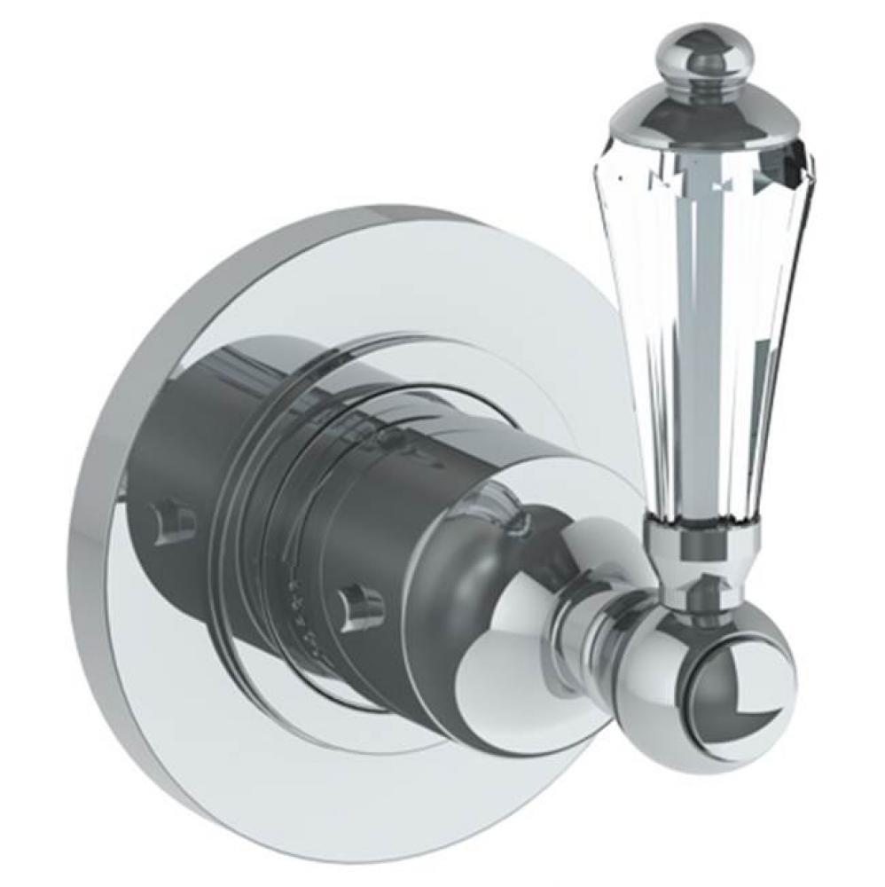 Wall Mounted Thermostatic Shower Trim, 3 1/2'' dia.
