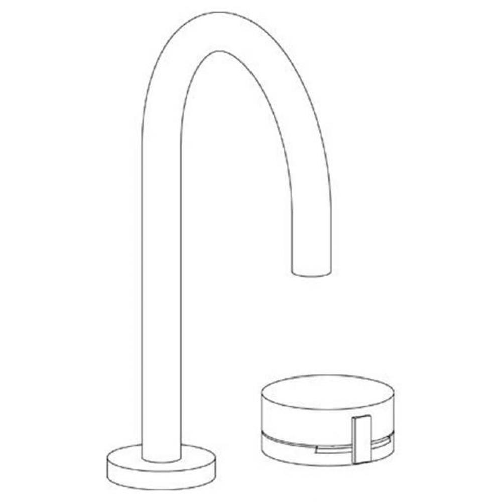 Deck Mounted 2 Hole Lavatory Set