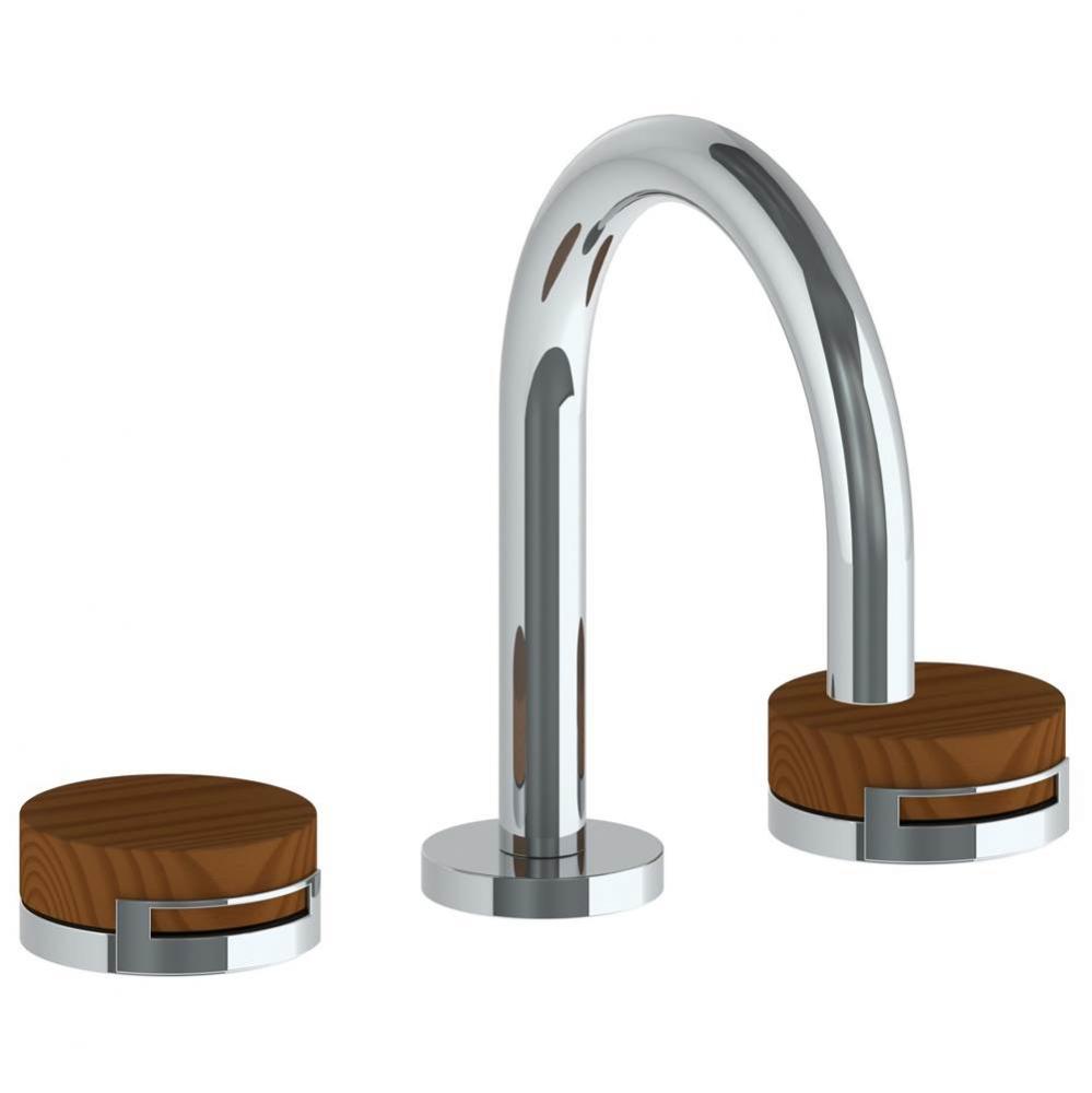 Deck Mounted 3 Hole Lavatory Set with Short Spout