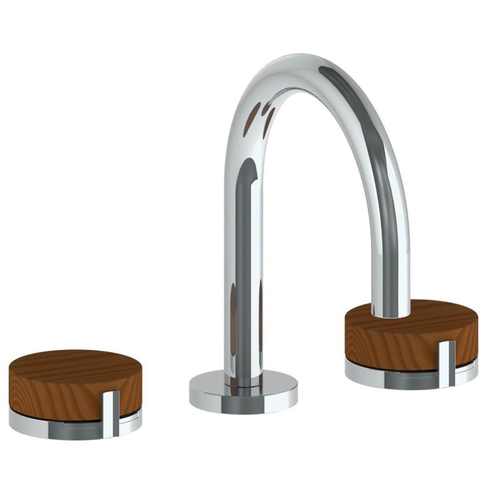 Deck Mounted 3 Hole Lavatory Set with Short Spout