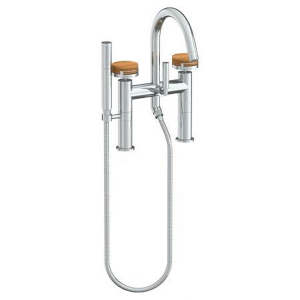 Deck Mounted Exposed Bath Set with Hand Shower