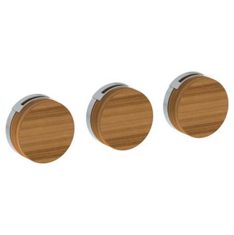 Wall Mounted 3-Valve Shower Trim