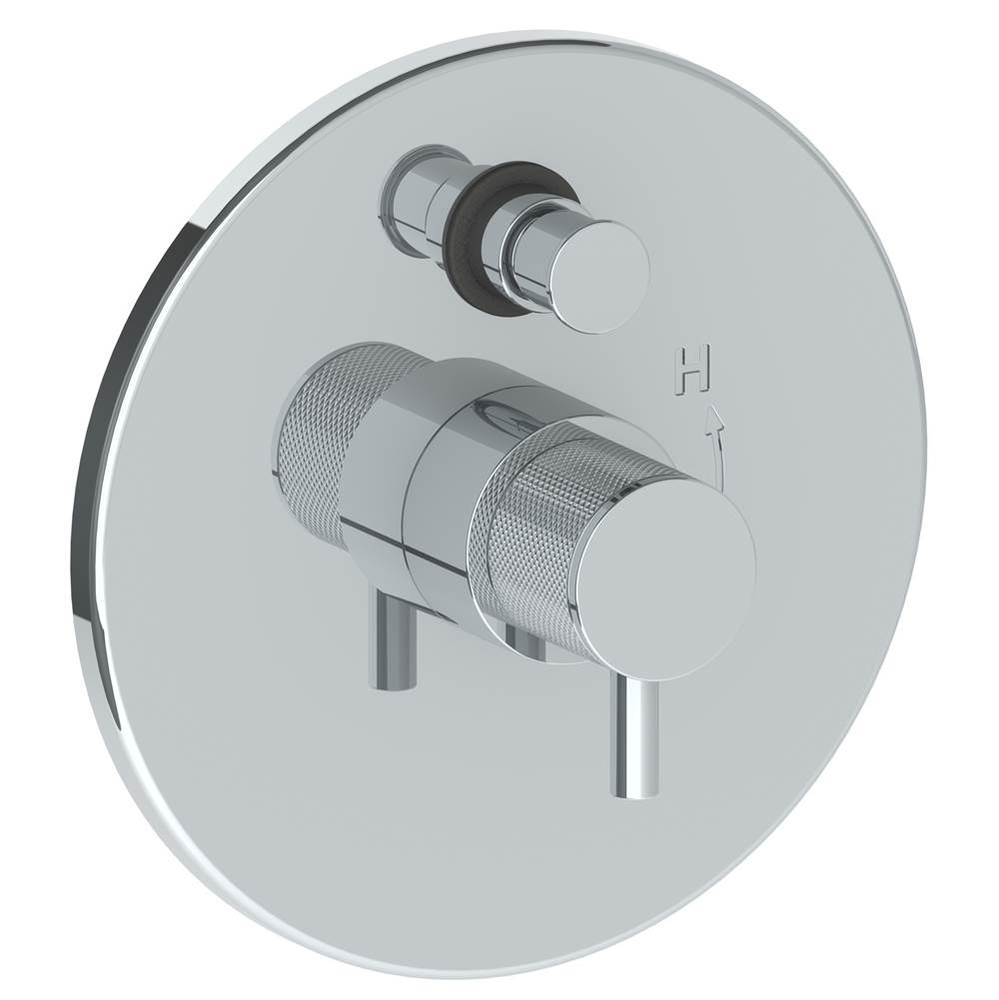 Wall Mounted Pressure Balance Shower Trim with Diverter, 7'' dia.