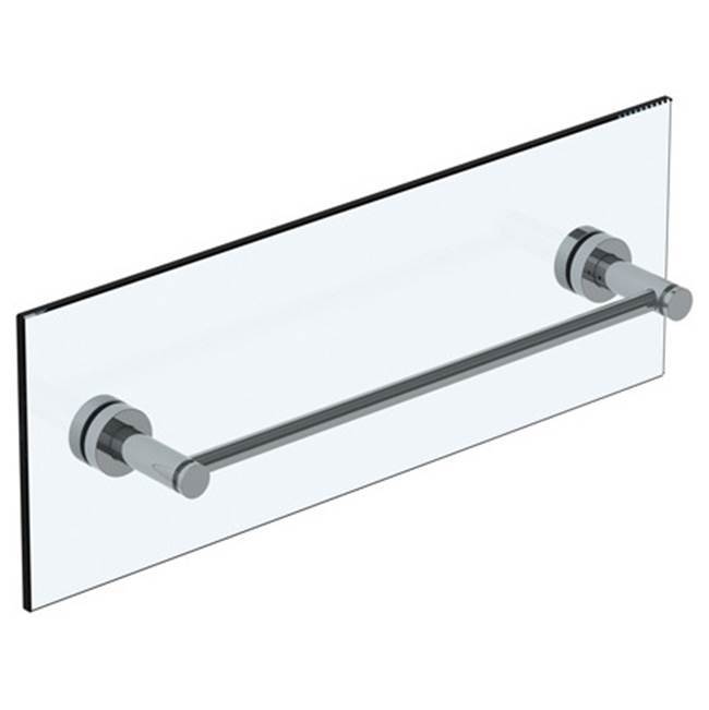 Loft 2.0 12'' shower door pull/ glass mount towel bar