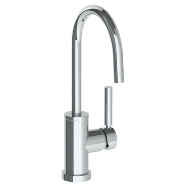 Deck Mounted Monoblock Gooseneck Lavatory Mixer