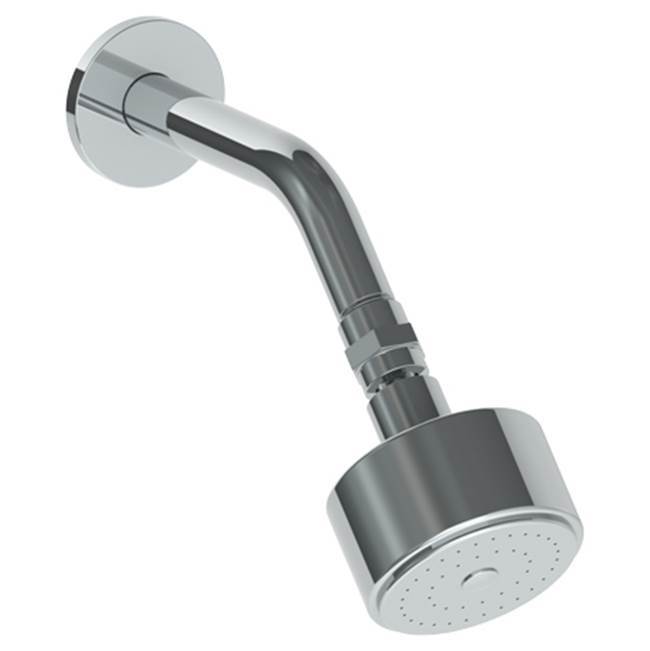 Wall Mounted Showerhead, 3''dia, with 6'' Arm and Flange