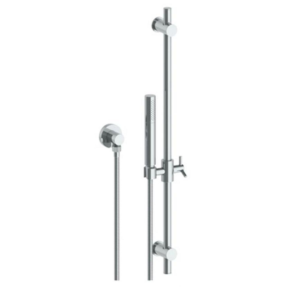 Positioning Bar Shower kit with Slim Hand Shower and 69'' Hose