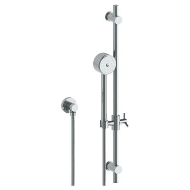 Positioning Bar Shower kit with Volume Hand Shower and 69'' Hose