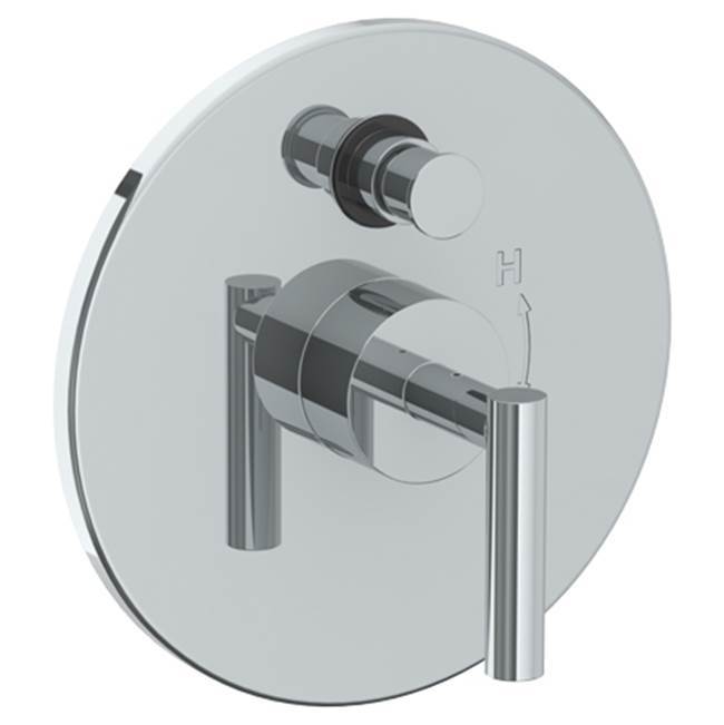 Wall Mounted Pressure Balance Shower Trim with Diverter, 7'' dia.