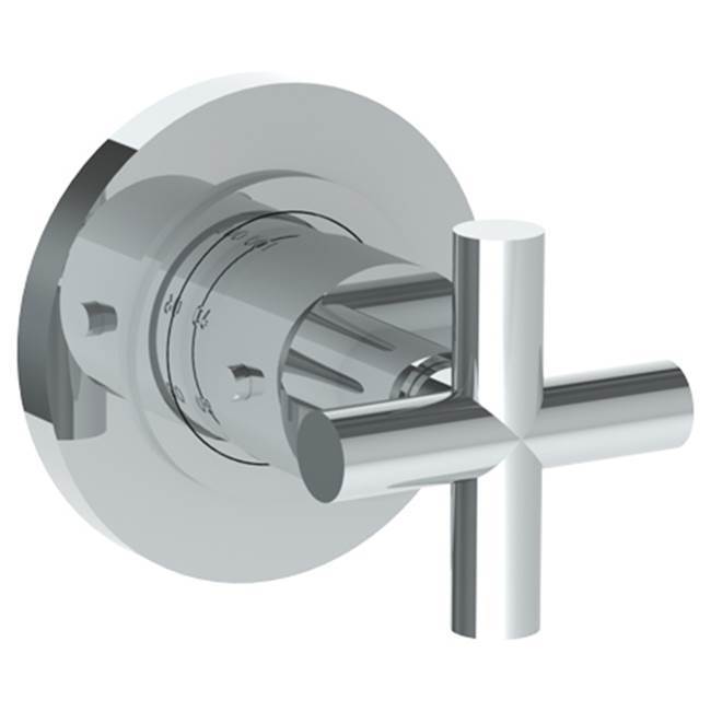 Wall Mounted Mini Thermostatic Shower Trim, 3 1/2'' dia.