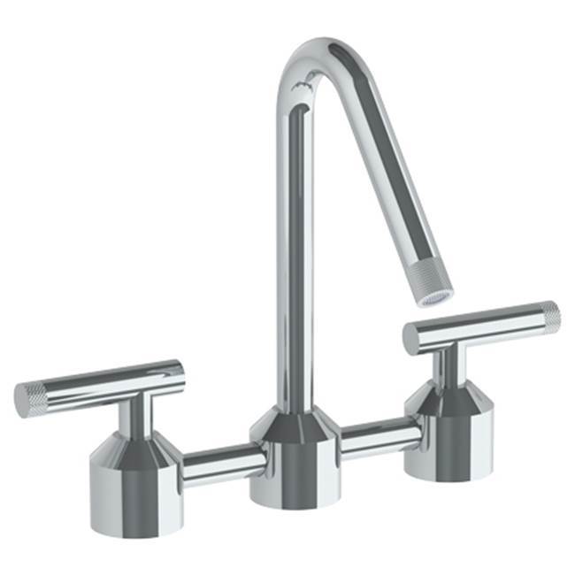 Deck Mounted Bridge Kitchen Faucet