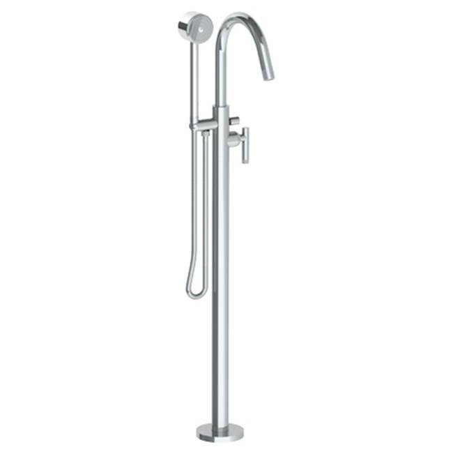 Single Hole Floor Standing Bath Set with Hand Shower