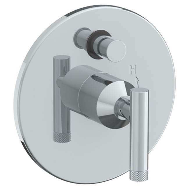 Wall Mounted Pressure Balance Shower Trim with Diverter, 7'' dia.