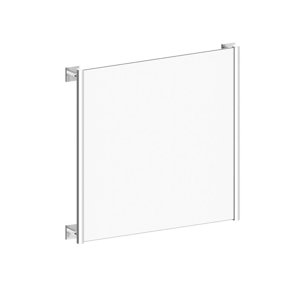 Wall Mounted 24'' Square Mirror