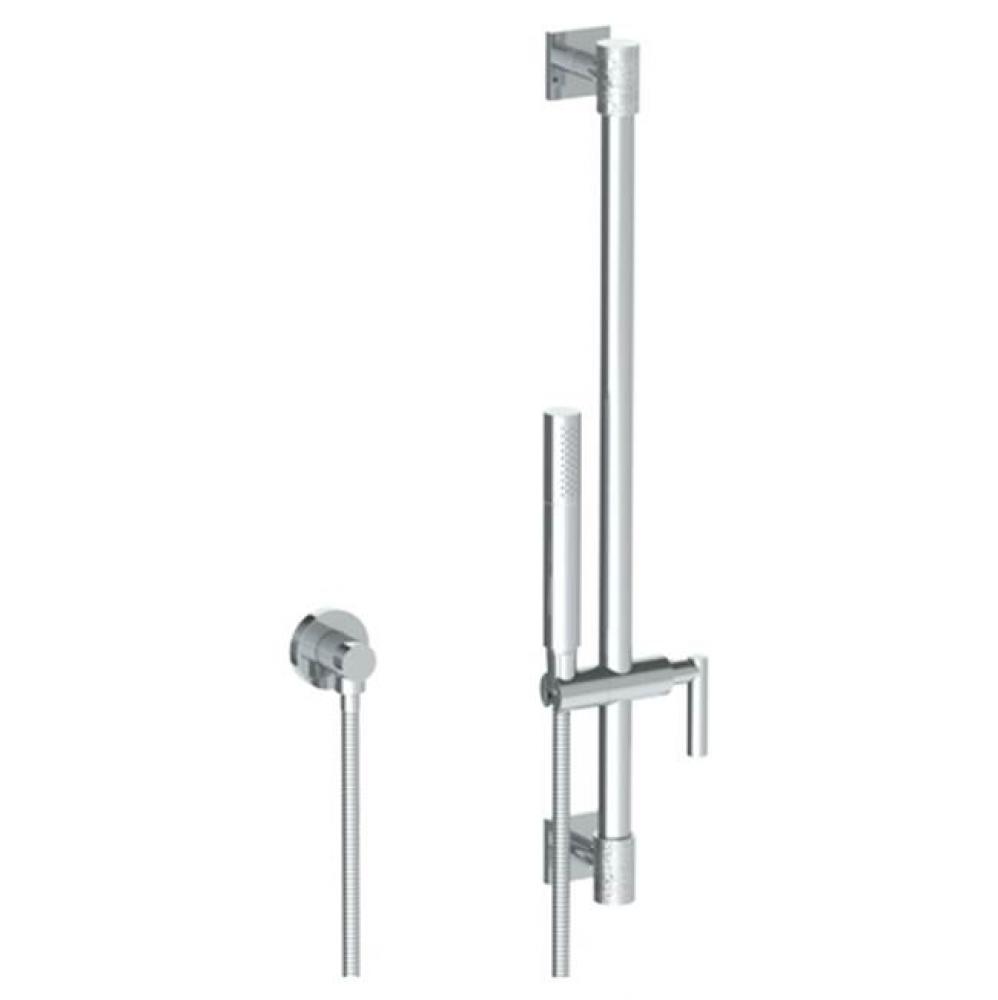 Positioning Bar Shower Kit with Slim Hand Shower and 69'' Hose