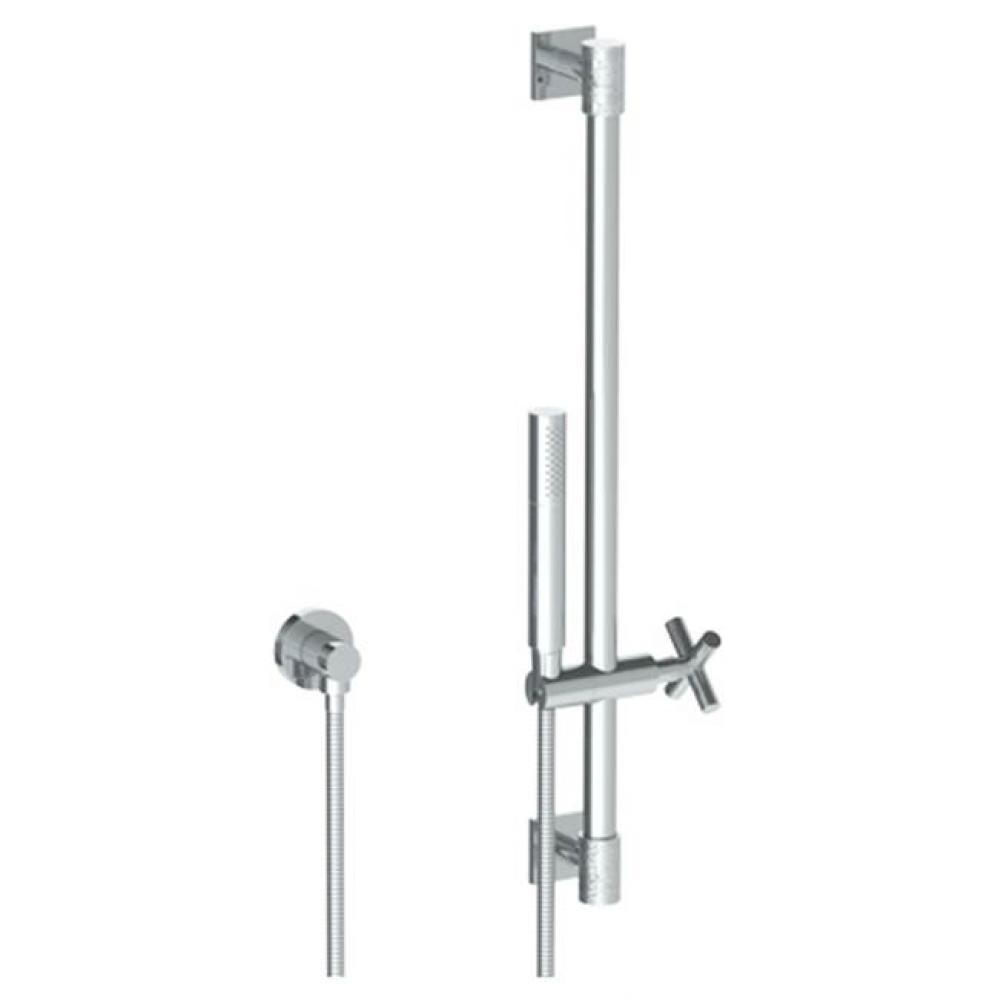 Positioning Bar Shower Kit with Slim Hand Shower and 69'' Hose