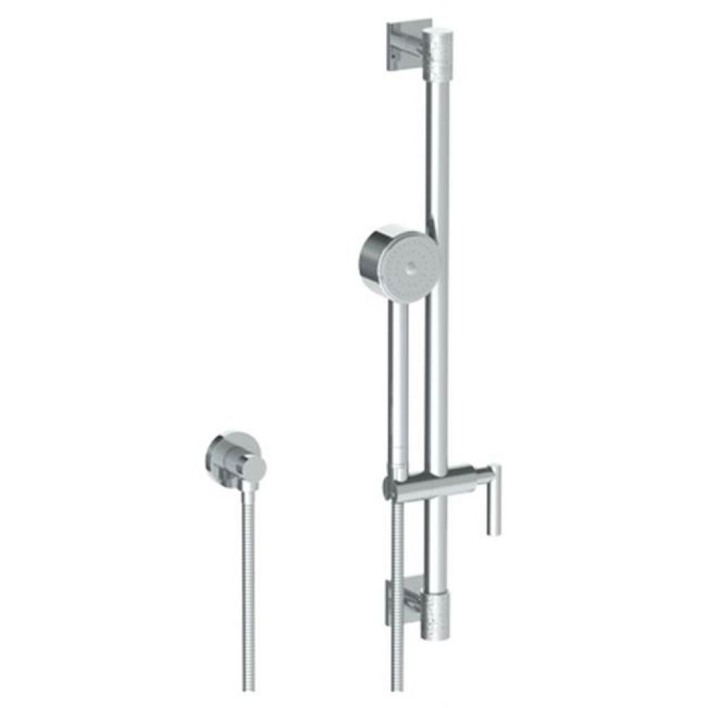 Positioning Bar Shower Kit with Volume Hand Shower and 69'' Hose