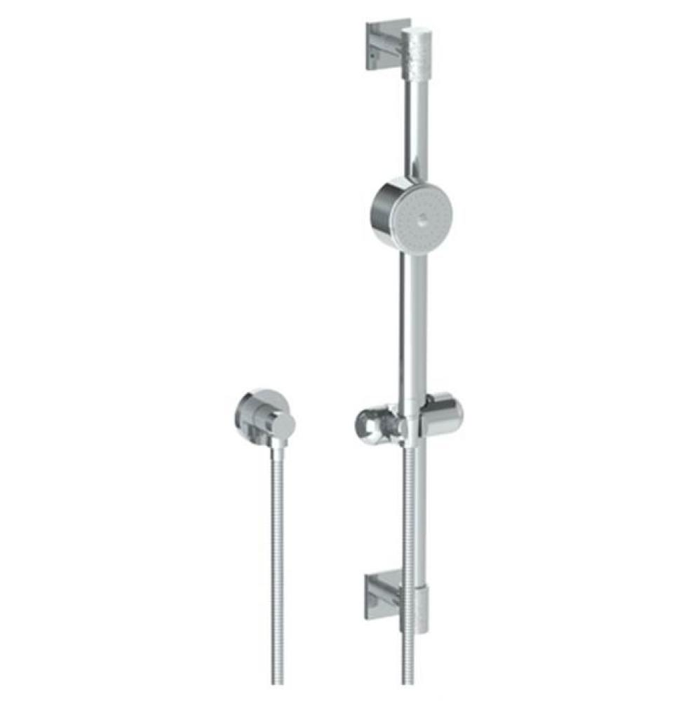 Positioning Bar Shower Kit with Volume Hand Shower and 69'' Hose