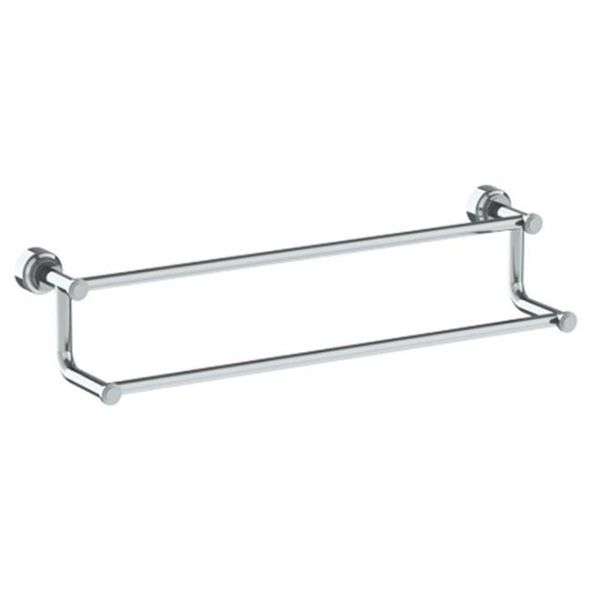 Wall Mounted Double Towel Bar, 24''