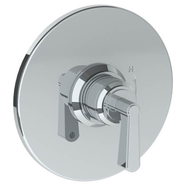 Wall Mounted Pressure Balance Shower Trim, 7'' dia.