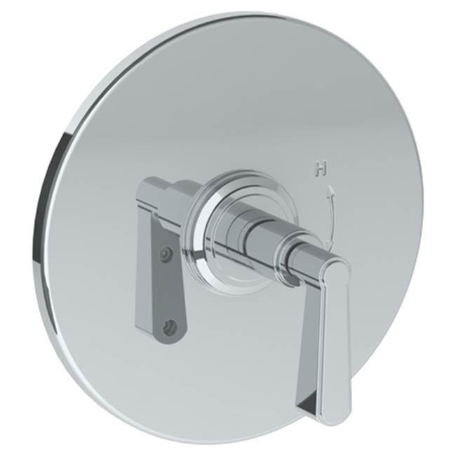 Wall Mounted Pressure Balance Shower Trim, 7'' dia.