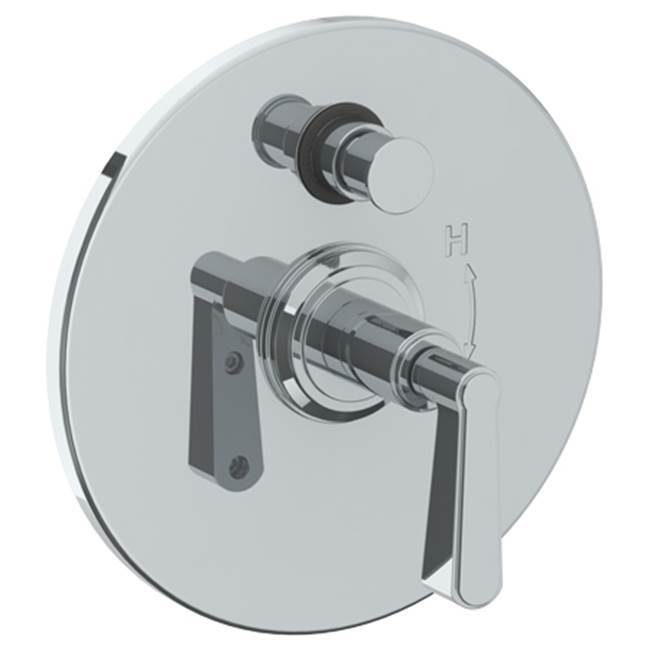 Wall Mounted Pressure Balance Shower Trim with Diverter, 7'' dia.