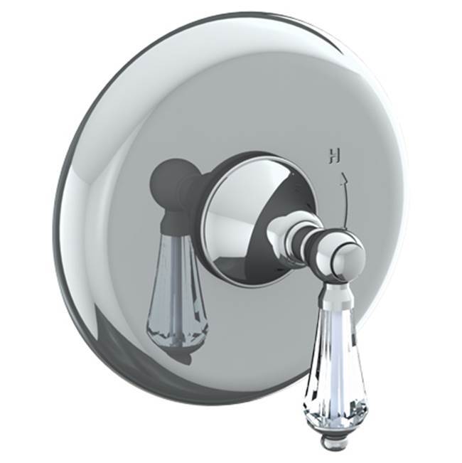 Wall Mounted Pressure Balance Shower Trim, 7'' dia.