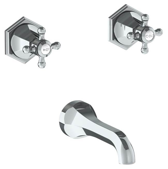 Wall Mounted 3 Hole Bath Set